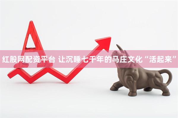 红股网配资平台 让沉睡七千年的马庄文化“活起来”