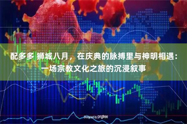 配多多 狮城八月，在庆典的脉搏里与神明相遇：一场宗教文化之旅的沉浸叙事